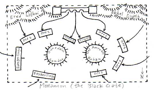 map of the Morannon