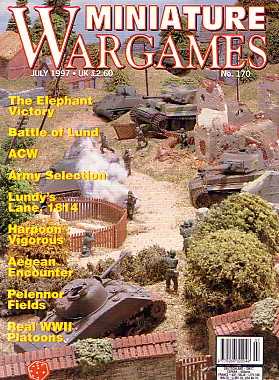Miniature Wargames magazine issue no. 170