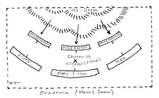 map of Orodruin