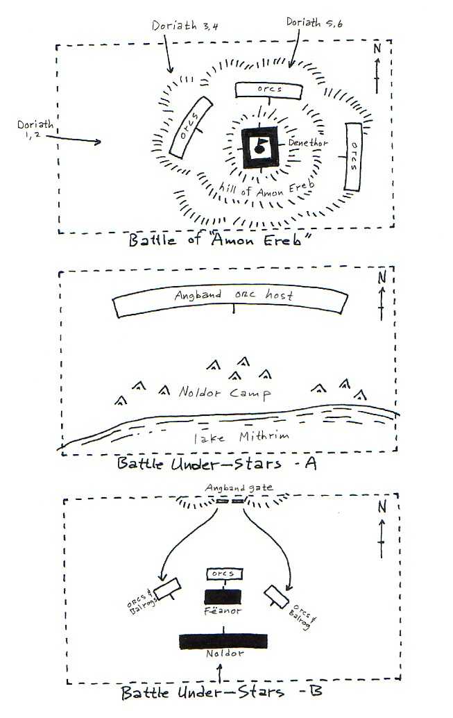 Gondolin: (hidden rock) Noldor´s secret city built by Turgon in Beleriand