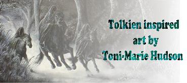 Tolkien inspired art by Toni-Marie Hudson